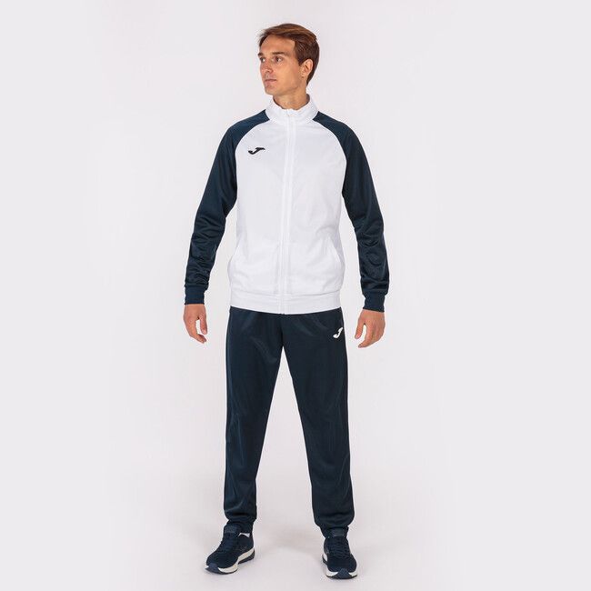 ACADEMY IV TRACKSUIT WHITE NAVY 3XL