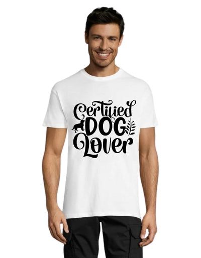 Certified Dog Lover pánske tričko čierne 2XL