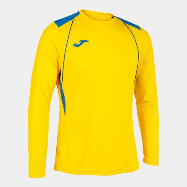 CHAMPIONSHIP VII LONG SLEEVE T-SHIRT YELLOW-ROYAL BLUE 4XS