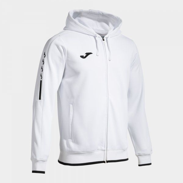 CHAQUETA CON CAPUCHA OLIMPIADA BLANCO 4XS