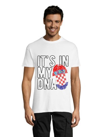 Croatia - It's in my DNA pánske tričko biele M