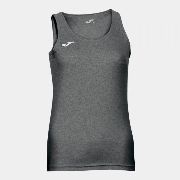 COMBI SLEEVELESS WOMEN SHIRT športové tielko tmavá sivá melanž M