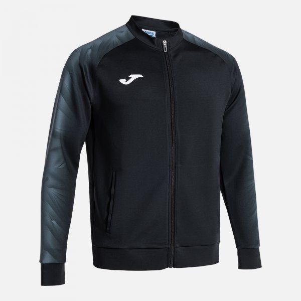 ELITE XI FULL ZIP SWEATSHIRT mikina čierna antracitová L