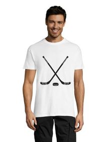 Hockey Sticks pánske tričko biele L