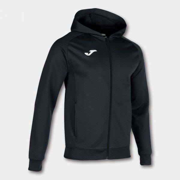 MENFIS HOODED JACKET mikina čierna 6XS