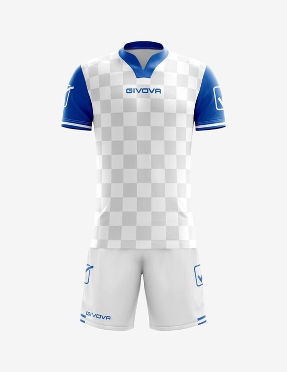 KIT COMPETITION BIANCO/AZZURRO Tg. M