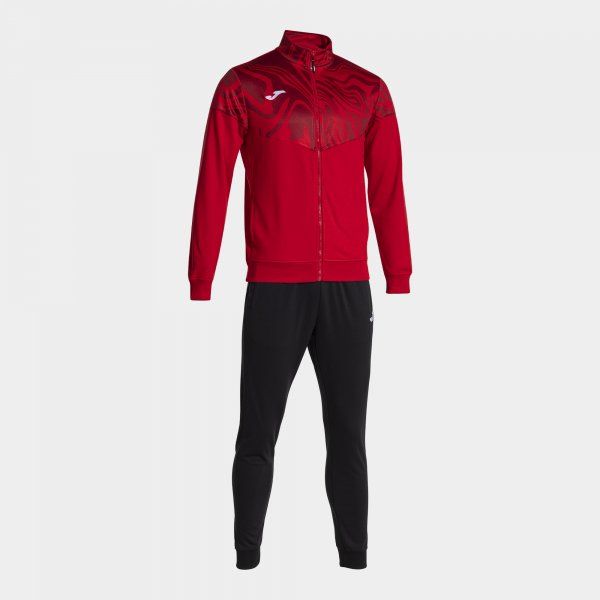 LION II TRACKSUIT RED BLACK 2XL