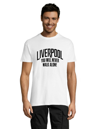 Liverpool 1 pánske tričko biele XS