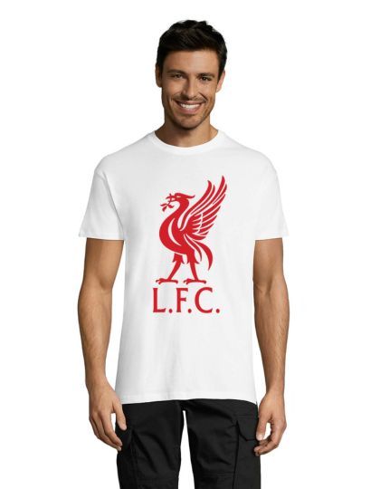 Liverpool pánske tričko biele S