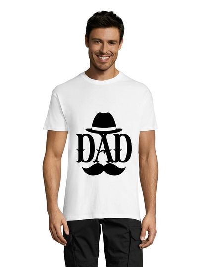 Moustache Dad pánske tričko čierne XS