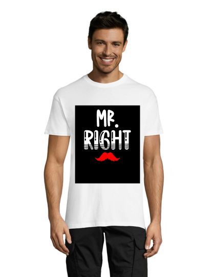 Mr.Right pánske tričko čierne 2XL