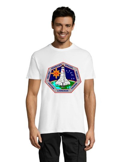 NASA badge pánske tričko čierne 2XL