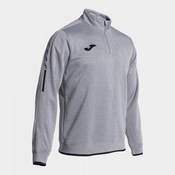 OLIMPIADA SWEATSHIRT MELANGE GREY BLACK 2XL