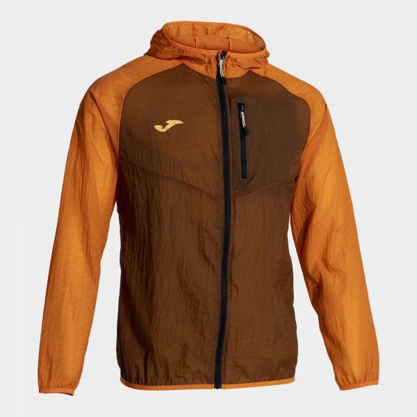 R- TRAIL NATURE RAINCOAT bunda hnedá L