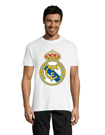 Real Madrid pánske tričko biele 2XL