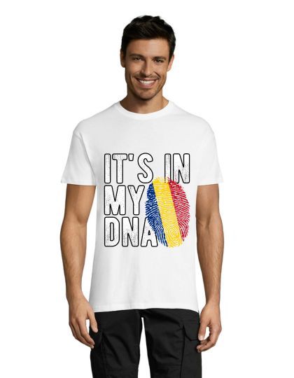 Romania - It's in my DNA pánske tričko biele 3XL