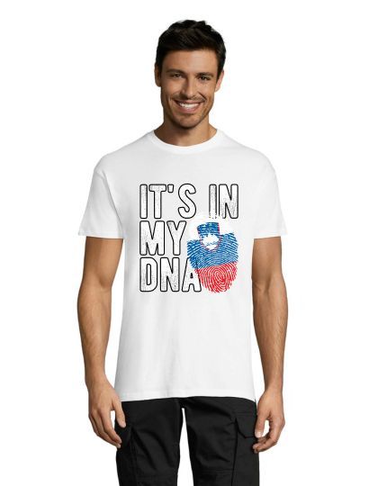 Slovenia - It's in my DNA pánske tričko biele 4XL