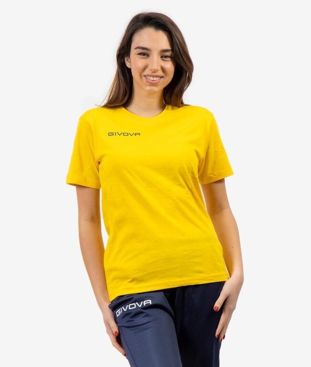 T-SHIRT COTONE FRESH GIALLO Tg. XL