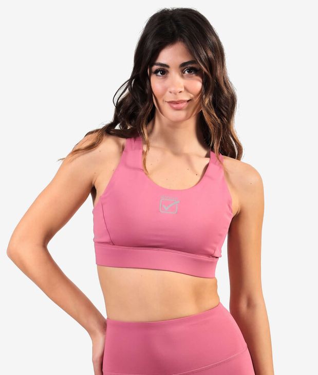 TOP BASIC ROSA ANTICO Tg. L