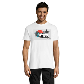 Toyota Supra Drift pánske tričko biele 3XL