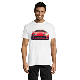 Toyota - Supra RED pánske tričko biele 2XL
