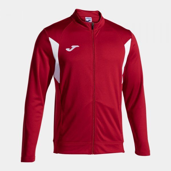 WINNER III FULL ZIP SWEATSHIRT RED WHITE 3XS